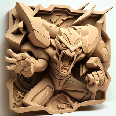 3D модель Regaining the Home Advantage Loud Roar Jibacoil VS Meta (STL)